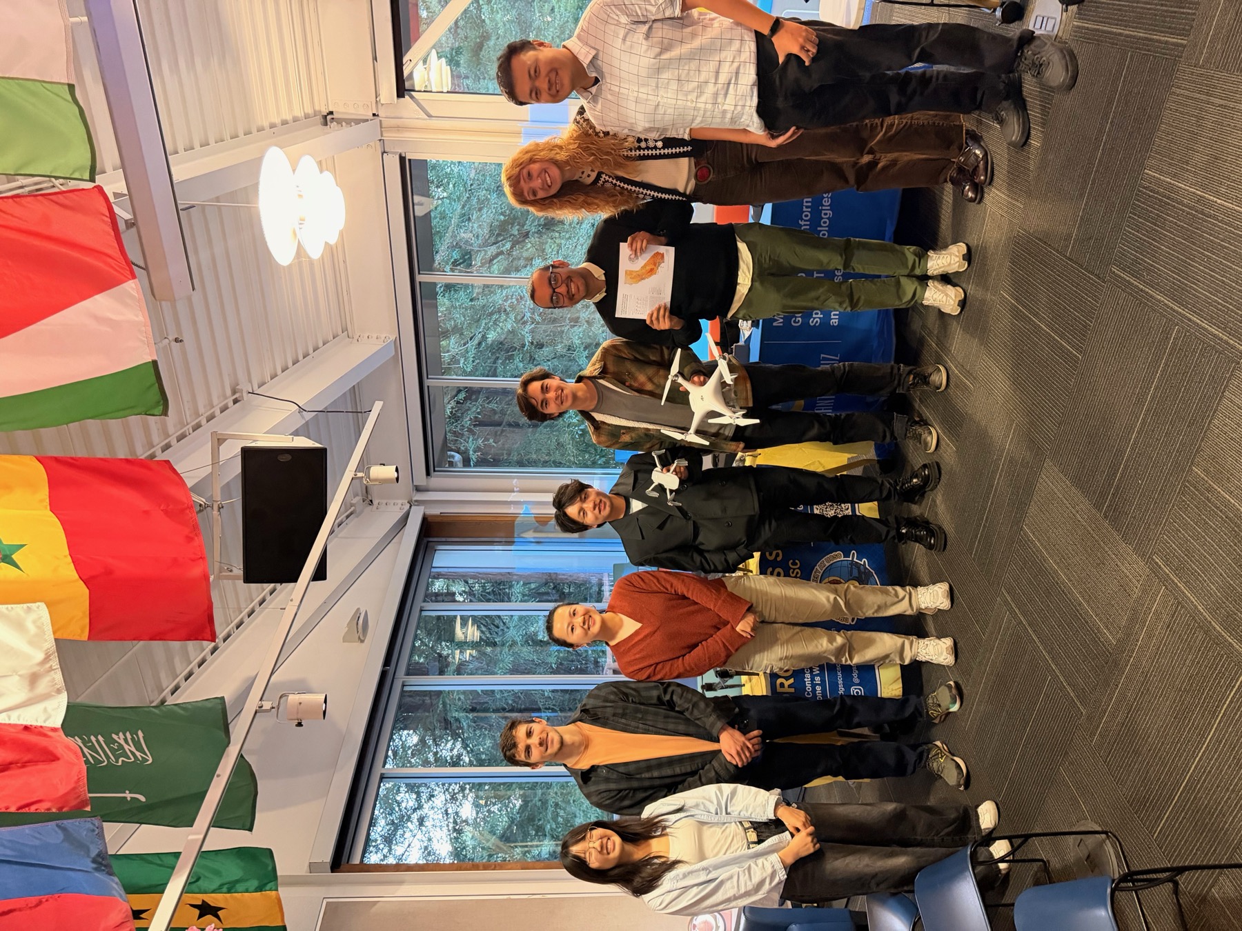 Group photo at UCSC GIS Day